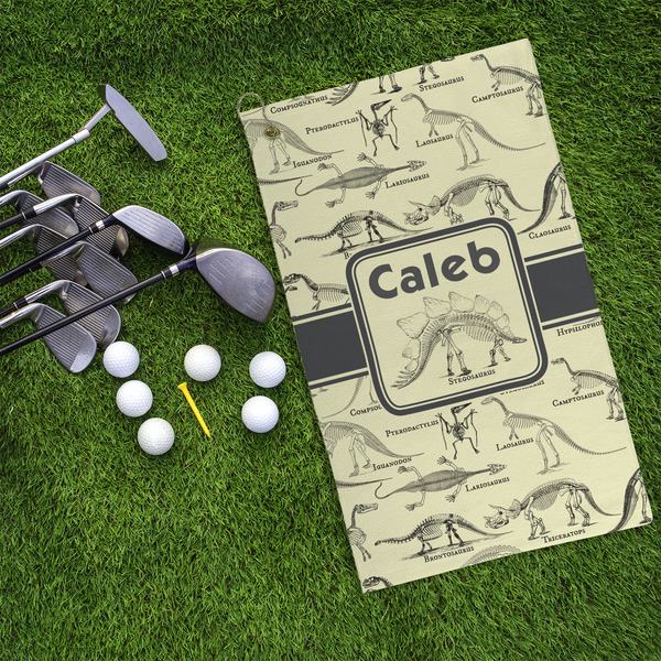 Dinosaur Skeletons Microfiber Golf Towels - LIFESTYLE