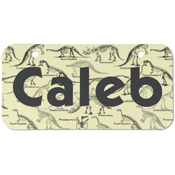 Dinosaur Skeletons Mini/Bicycle License Plate (2 Holes) (Personalized)