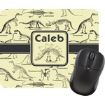 Dinosaur Skeletons Rectangular Mouse Pad (Personalized)