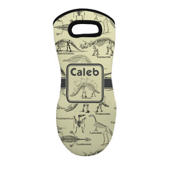 Dinosaur Skeletons Neoprene Oven Mitt w/ Name or Text