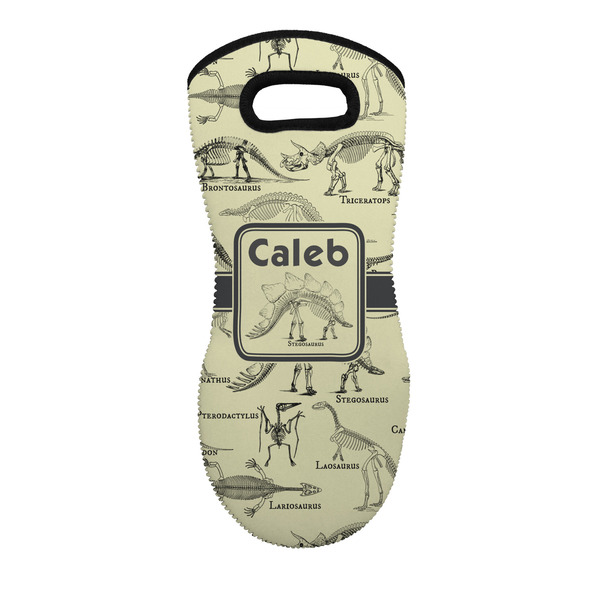 Custom Dinosaur Skeletons Neoprene Oven Mitt w/ Name or Text