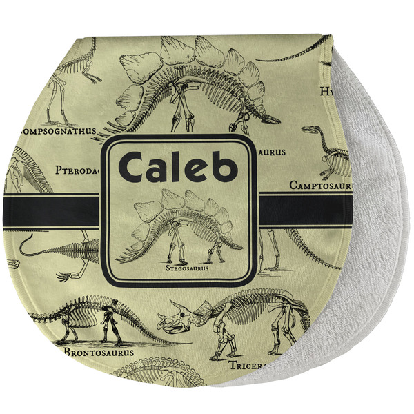 Dinosaur Skeletons New Baby Burp Folded