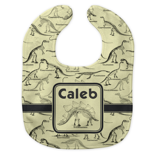Dinosaur Skeletons New Bib Flat Approval