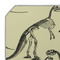 Dinosaur Skeletons Octagon Placemat - Single front (DETAIL)