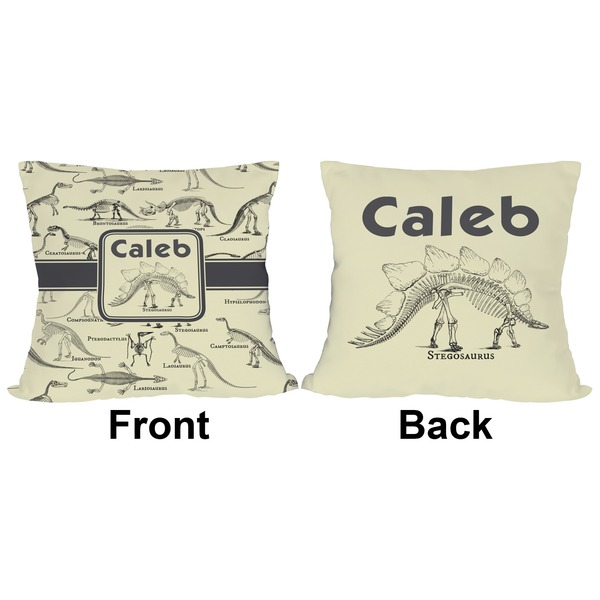 Dinosaur Skeletons Outdoor Pillow - 20x20