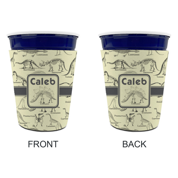 Dinosaur Skeletons Party Cup Sleeves - without bottom - Approval