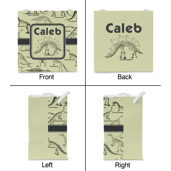 Dinosaur Skeletons Party Favor Gift Bag - Gloss - Approval