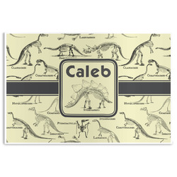 Dinosaur Skeletons Disposable Paper Placemats (Personalized)
