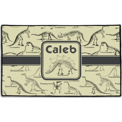 Dinosaur Skeletons Door Mat - 60"x36" (Personalized)