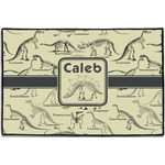 Dinosaur Skeletons Door Mat - 36"x24" (Personalized)