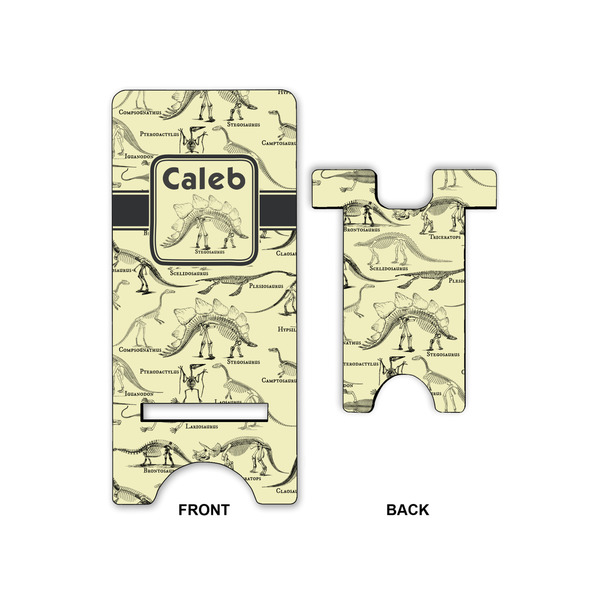 Dinosaur Skeletons Phone Stand - Front & Back