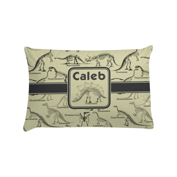 Custom Dinosaur Skeletons Pillow Case - Standard (Personalized)