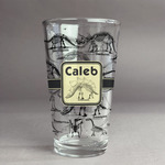 Dinosaur Skeletons Pint Glass - Full Print (Personalized)