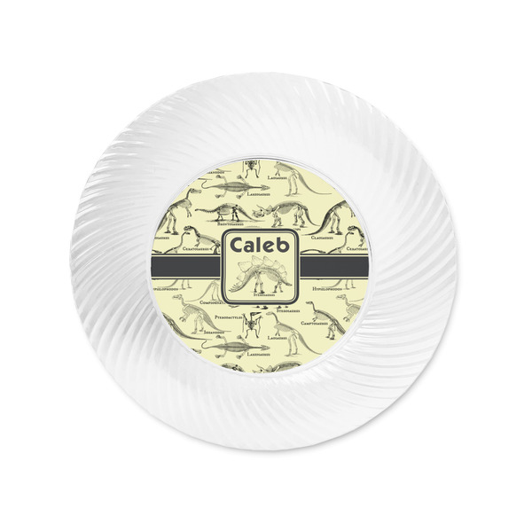 Dinosaur Skeletons Plastic Party Appetizer & Dessert Plates - Approval