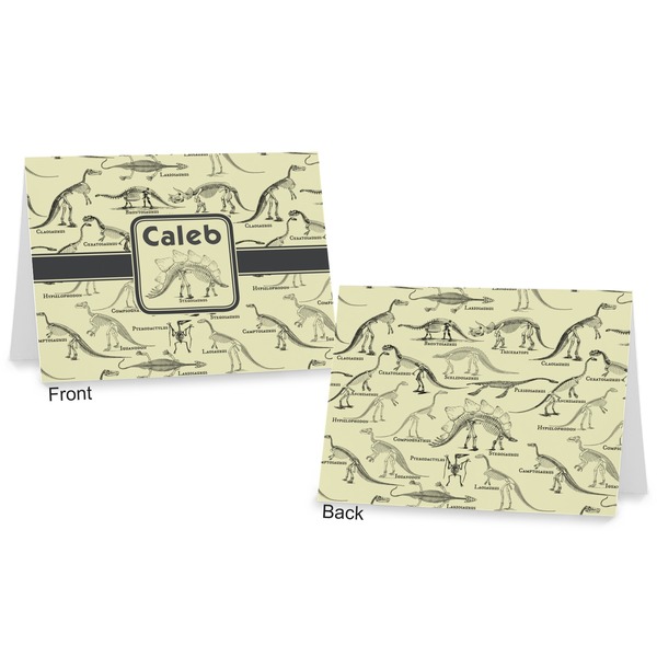 Dinosaur Skeletons Postcard - Front and Back