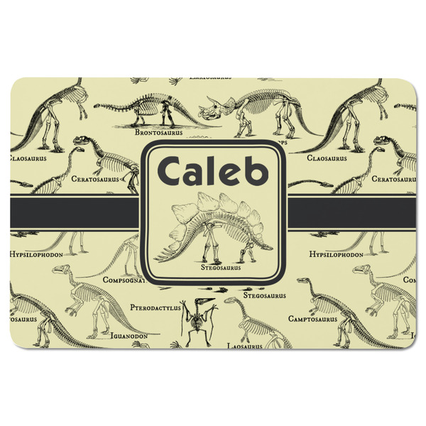 Dinosaur Skeletons Rectangular Fridge Magnet - FRONT