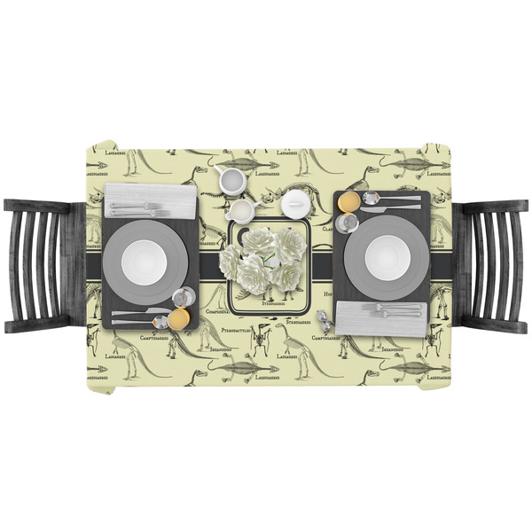 Dinosaur Skeletons Rectangular Tablecloths - LIFESTYLE