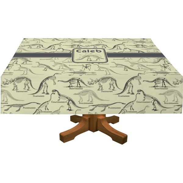 Dinosaur Skeletons Rectangular Tablecloths (Personalized)