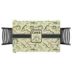 Dinosaur Skeletons Tablecloth - 58"x58" (Personalized)