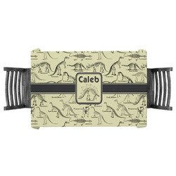 Dinosaur Skeletons Tablecloth - 58"x58" (Personalized)