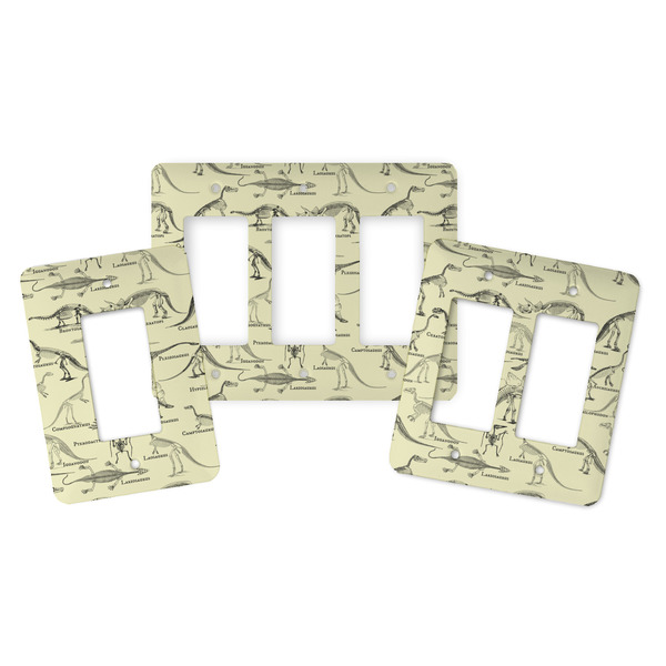 Dinosaur Skeletons Rocker Light Switch Covers - Parent - ALL VARIATIONS