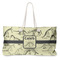 Dinosaur Skeletons Large Tote Bag with Rope Handles (Personalized)