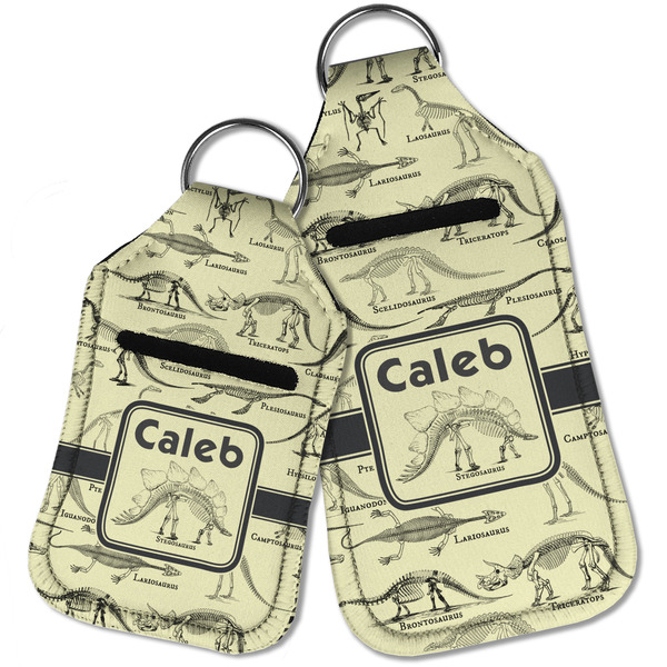 Dinosaur Skeletons Sanitizer Holder Keychain - Parent Main