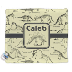 Dinosaur Skeletons Security Blanket (Personalized)