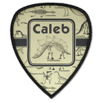 Dinosaur Skeletons Iron on Shield Patch A w/ Name or Text