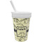 Dinosaur Skeletons Sippy Cup with Straw (Personalized)