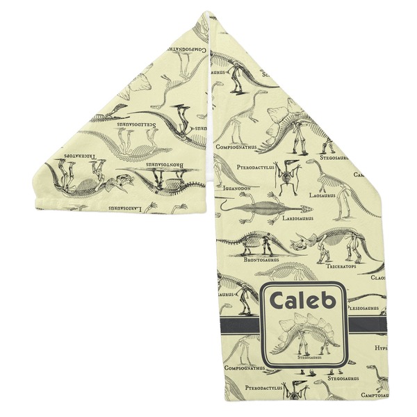 Dinosaur Skeletons Sports Towel Folded - Both Sides Showing