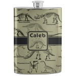 Dinosaur Skeletons Stainless Steel Flask (Personalized)
