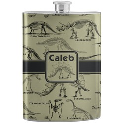 Dinosaur Skeletons Stainless Steel Flask (Personalized)