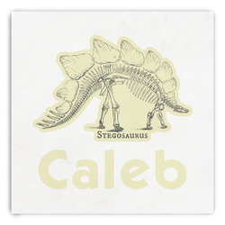 Dinosaur Skeletons Paper Dinner Napkins (Personalized)