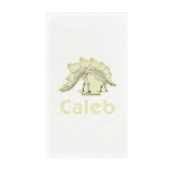 Custom Dinosaur Skeletons Guest Towels - Full Color - Standard (Personalized)