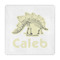 Dinosaur Skeletons Decorative Paper Napkins (Personalized)
