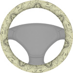 Dinosaur Skeletons Steering Wheel Cover (Personalized)