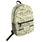 Dinosaur Skeletons Student Backpack (Personalized)