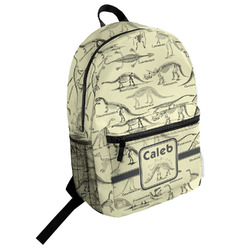 Dinosaur Skeletons Student Backpack (Personalized)