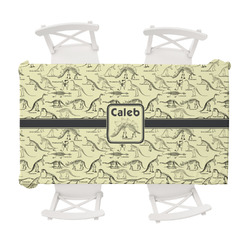 Dinosaur Skeletons Tablecloth - 58"x102" (Personalized)