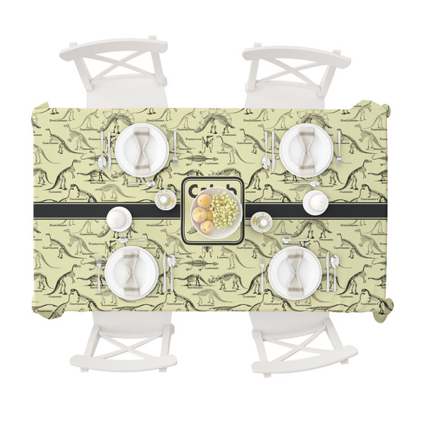 Dinosaur Skeletons Tablecloths (58"x102") - TOP VIEW