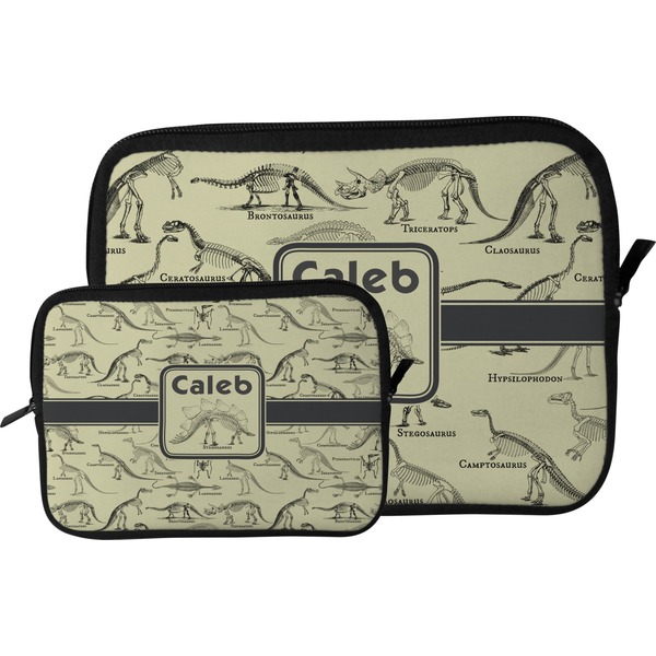 Dinosaur Skeletons Tablet Sleeve (Size Comparison)