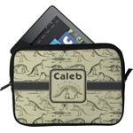 Dinosaur Skeletons Tablet Case / Sleeve - Small (Personalized)