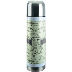 Dinosaur Skeletons Stainless Steel Thermos (Personalized)
