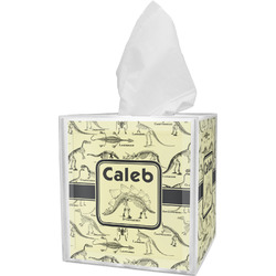 Dinosaur Skeletons Tissue Box Cover (Personalized)