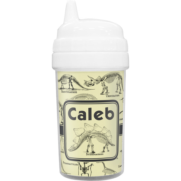 Custom Dinosaur Skeletons Sippy Cup (Personalized)