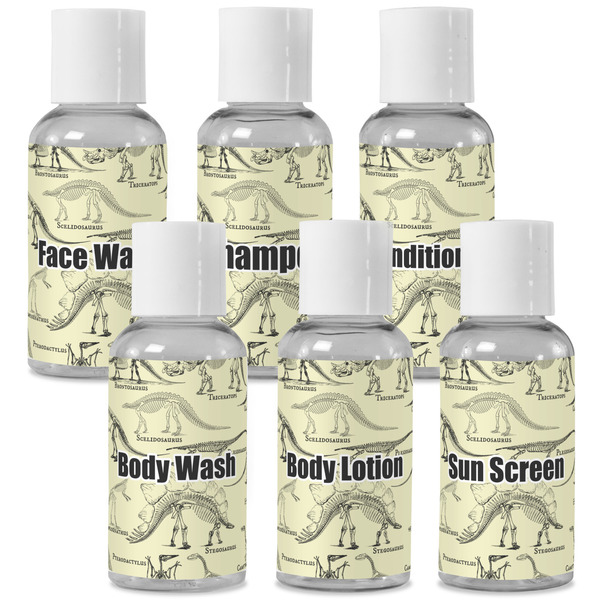 Custom Dinosaur Skeletons Travel Bottles (Personalized)