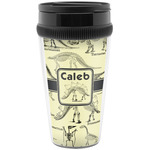 Dinosaur Skeletons Acrylic Travel Mug without Handle (Personalized)