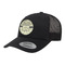 Dinosaur Skeletons Trucker Hat - Black (Personalized)