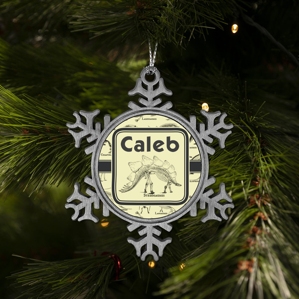 Dinosaur Skeletons Vintage Snowflake - (LIFESTYLE)